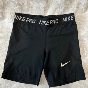 Girls Nike Pro shorts